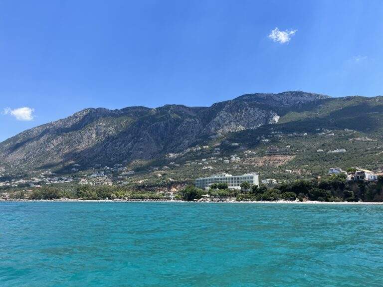 Kalamata by the sea. Summer in Greece