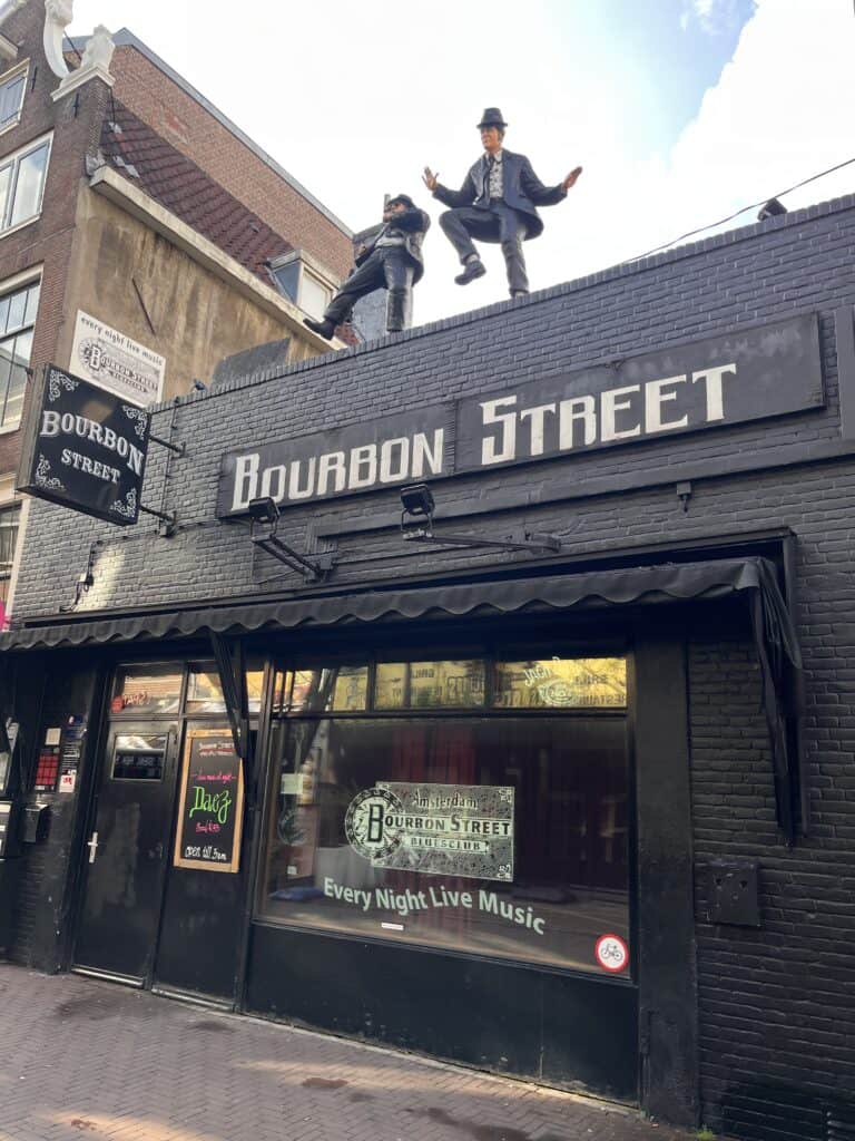 Bourbon street music club Amsterdam
