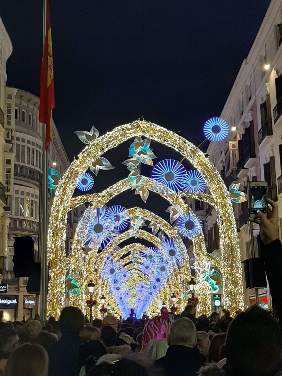 Málaga in Christmas